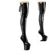 Pleaser - CRAZE3050 Cuissardes à plateforme - Noir Product image